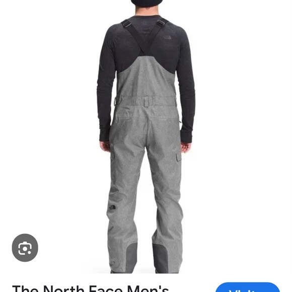The North Face Men’s Small Freedom ski and snowboard bib - Picture 2 of 13